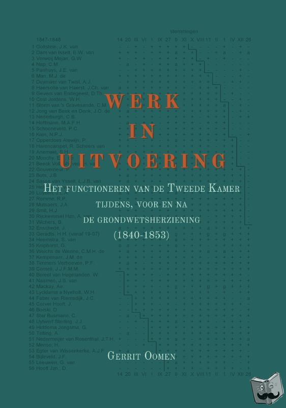 Oomen, Gerrit - Werk in uitvoering