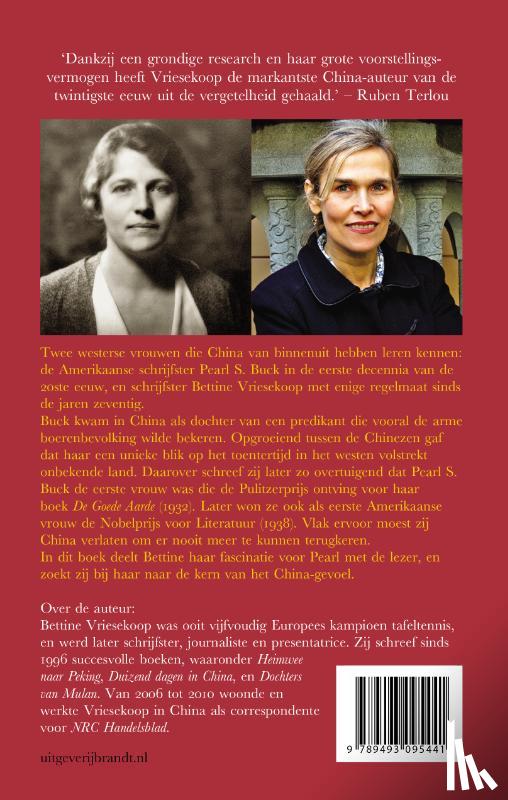 Vriesekoop, Bettine - Het China-gevoel van Pearl S. Buck