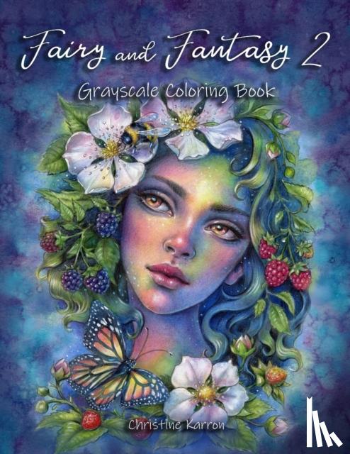 Karron, Christine - Fairy and Fantasy 2 Grayscale Coloring Book