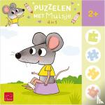  - Puzzelen met muisje. 4-in-1-puzzel