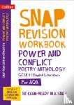 Collins GCSE - AQA Poetry Anthology Power and Conflict Workbook - Ideal for the 2026 and 2027 Exams