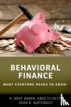 Baker, H. Kent (University Professor of Finance, University Professor of Finance, Department of Finance and Real Estate, Kogod School of Business, American University) - Behavioral Finance