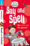 Hunt, Roderick - Read with Oxford: Stages 1-3: Biff, Chip and Kipper: Say and Spell Flashcards