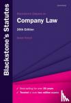  - Blackstone's Statutes on Company Law