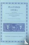  - Plato Opera Vol. II - (Par., Phil., Symp., Phdr.; Alc. I, II, Hipp., Am.)