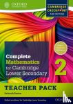 Barton, Deborah - Oxford International Maths for Cambridge Secondary 1 - Teacher Pack 2