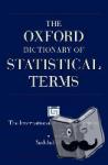  - The Oxford Dictionary of Statistical Terms
