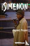Simenon, Georges - Signed, Picpus