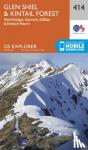 Ordnance Survey - Glen Shiel and Kintail Forest