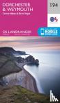 Ordnance Survey - Dorchester & Weymouth, Cerne Abbas & Bere Regis