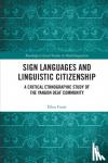 Foote, Ellen - Sign Languages and Linguistic Citizenship
