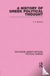 Sinclair, T. A. - A History of Greek Political Thought