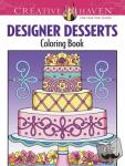 Miller, Eileen - Creative Haven Designer Desserts Coloring Book