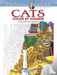 George Toufexis - Creative Haven Cats Color by Number Coloring Book