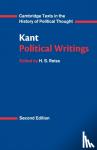 Immanuel Kant, H. S. Reiss, H. B. Nisbet - Kant: Political Writings - Political Writings