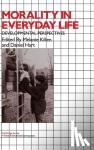  - Morality in Everyday Life - Developmental Perspectives