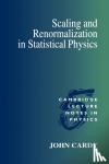 Cardy, John (University of Oxford) - Scaling and Renormalization in Statistical Physics