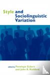 - Style and Sociolinguistic Variation