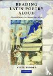Brooks, Clive - Reading Latin Poetry Aloud Paperback with Audio CDs