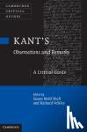 - Kant's Observations and Remarks - A Critical Guide
