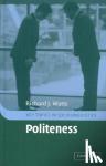 Watts, Richard J. (Universitat Bern, Switzerland) - Politeness