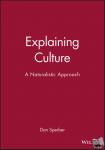 Sperber, Dan (CNRS, Paris) - Explaining Culture