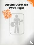 Hal Leonard Corp - Acoustic Guitar Tab White Pages - Guitar Recorded Versions