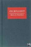 Frankfurt, Harry G. - On Bullshit