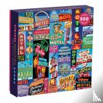 - Vintage Motel Signs 500 Piece Puzzle