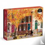 Galison - Autumn in the Neighborhood 1000 Piece Puzzle