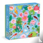 Galison - By The Koi Pond 1000 Piece Puzzle in Square Box
