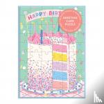 Galison - Confetti Birthday Cake Greeting Card Puzzle