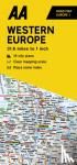  - AA Road Map Western Europe