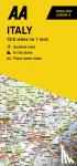  - AA Road Map Italy