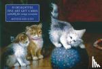 Peony Press - Card Box of 20 Notecards and Envelopes: Kittens and Cats - A Delightful Pack of High-quality Fine-art Gift Cards and Decorative Envelopes