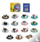 Tange & Nakimushi Peanuts - Sushi Cats Magnet Set: They're Magical! [With Mini Book]