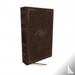 Catholic Bible Press - NRSVCE, Illustrated Catholic Bible, Genuine leather over board, Brown, Comfort Print - Holy Bible