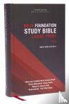 Nelson, Thomas - NKJV, Foundation Study Bible, Large Print, Hardcover, Red Letter, Thumb Indexed, Comfort Print - Holy Bible, New King James Version