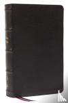 Nelson, Thomas - KJV Large Print Single-Column Bible, Personal Size with End-of-Verse Cross References, Black Genuine Leather, Red Letter, Comfort Print (Thumb Indexed): King James Version - Holy Bible, King James Version