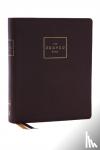 Nelson, Thomas - The Prayer Bible: Pray God’s Word Cover to Cover (NKJV, Brown Genuine Leather, Red Letter, Comfort Print)
