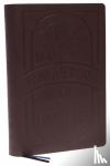 Nelson, Thomas - KJV Holy Bible: Large Print with 53,000 Cross References, Brown Genuine Leather, Red Letter, Comfort Print: King James Version (Verse Art Cover Collection) - Holy Bible, King James Version