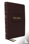 Thomas Nelson - KJV Holy Bible Large Print Center-Column Reference Bible, Brown Leathersoft, 53,000 Cross References, Red Letter, Comfort Print: King James Version