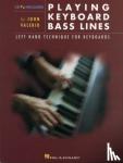 John Valerio - Playing Keyboard Bass Lines - Left Hand Technique for Keyboards