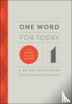 Baker Title - One Word for Today for Spirit-Filled Living