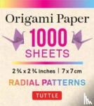  - Origami Paper Color Bursts 1,000 sheets 2 3/4 in (7 cm)