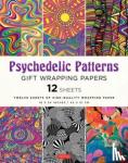  - Psychedelic Patterns Gift Wrapping Papers - 12 sheets