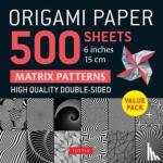  - Origami Paper 500 sheets Matrix Patterns 6" (15 cm)
