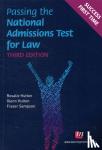 Hutton, Rosalie, Hutton, Glenn, Sampson, Fraser - Passing the National Admissions Test for Law (LNAT)