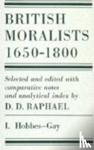  - British Moralists: 1650-1800 (Volumes 1 and 2)