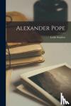 Stephen, Leslie - Alexander Pope